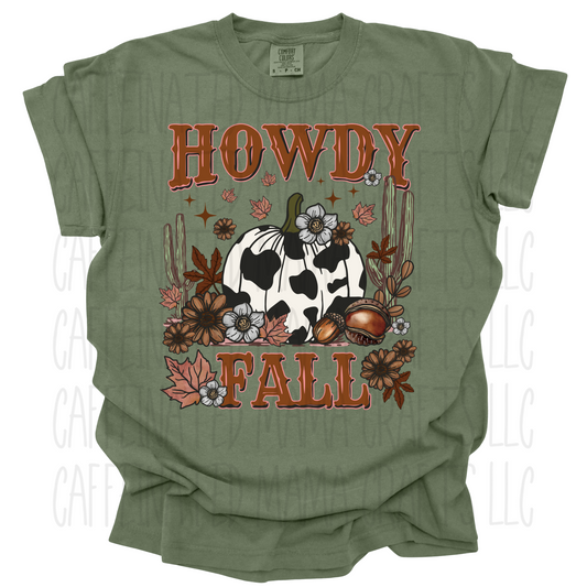 Howdy Fall Pumpkin Shirt