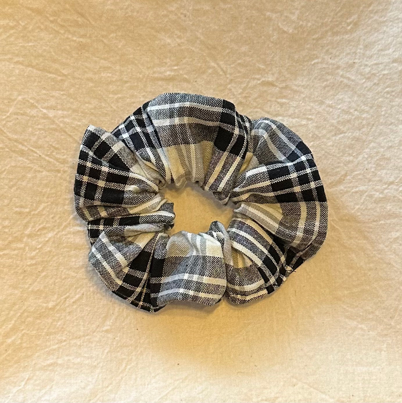 Classic Plaid Scrunchie