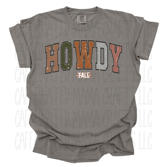 Howdy Fall Shirt