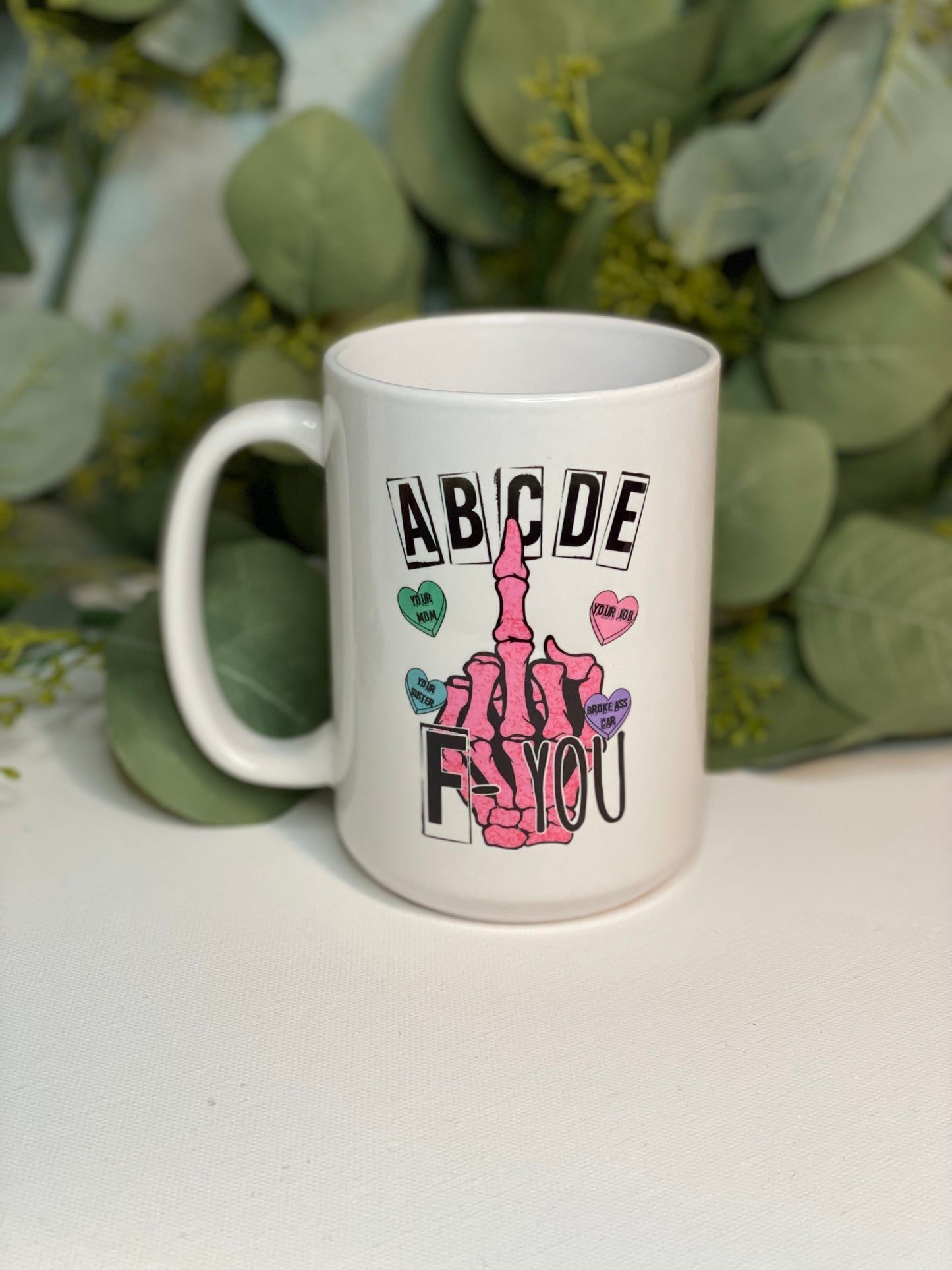 ABCDEFU Mug