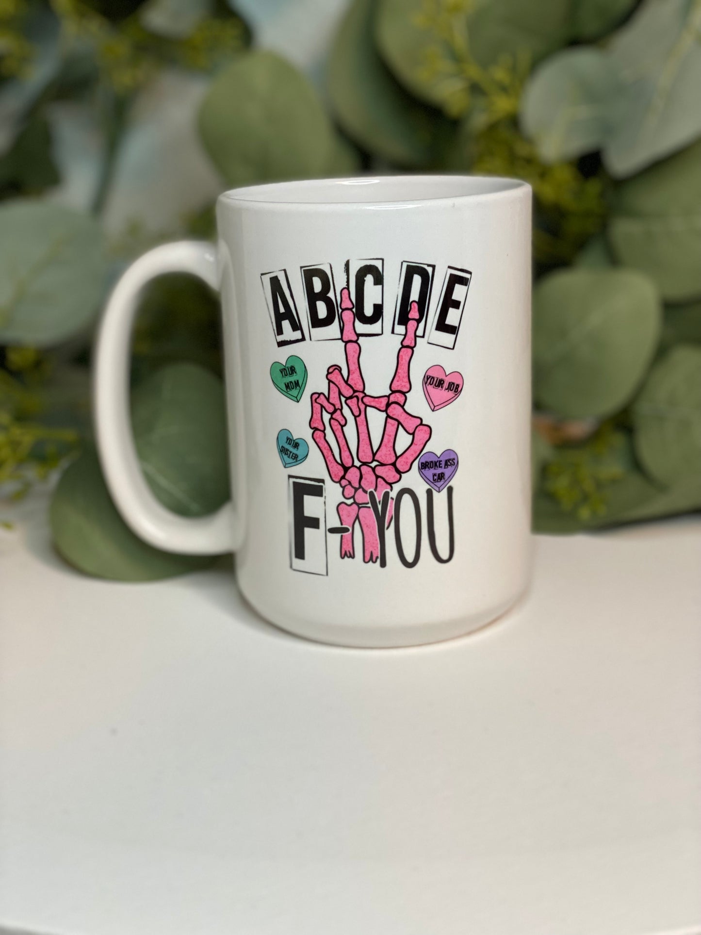 ABCDEFU Mug