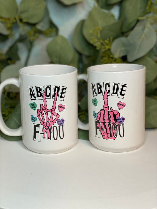 ABCDEFU Mug
