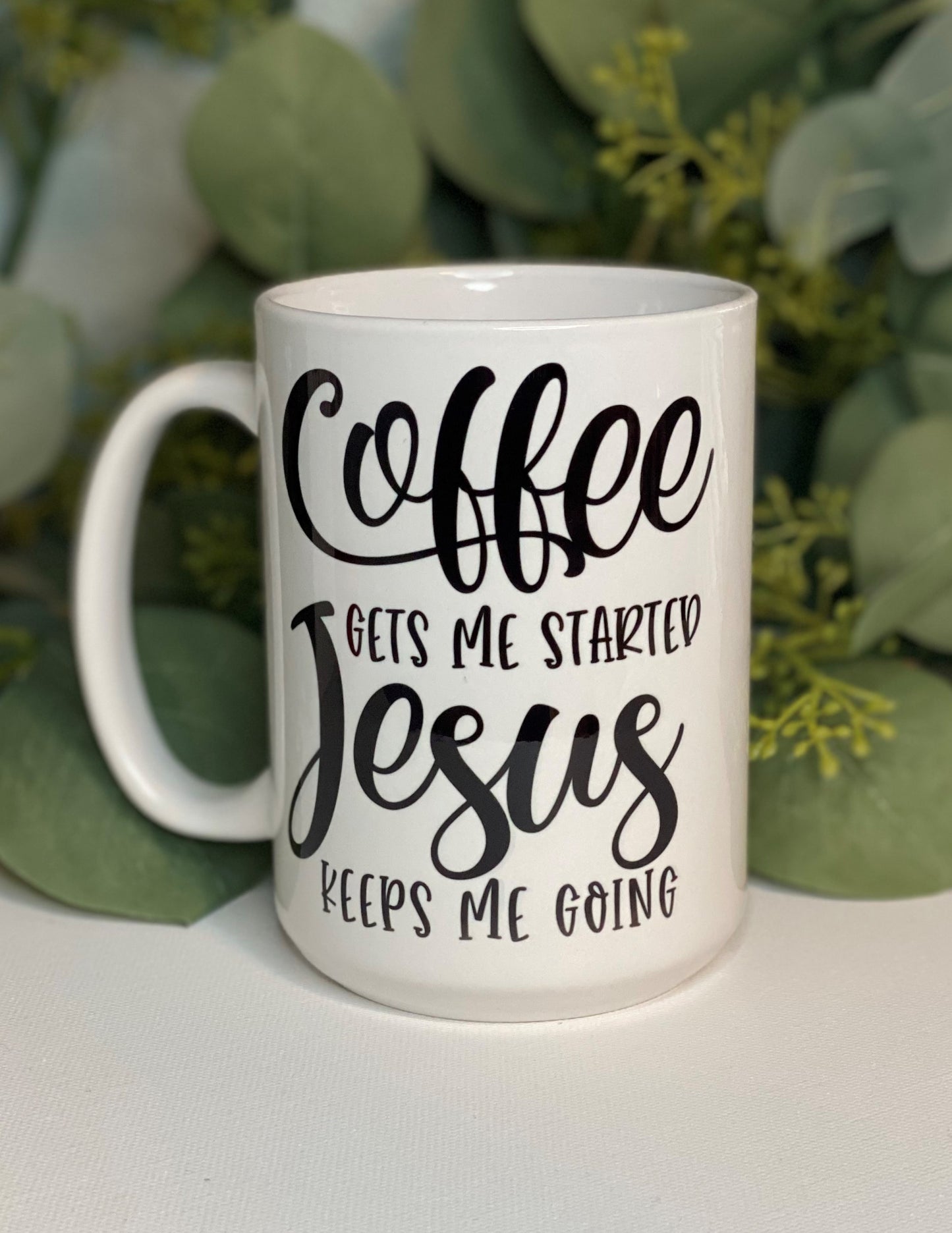 Coffee & Jesus Mug