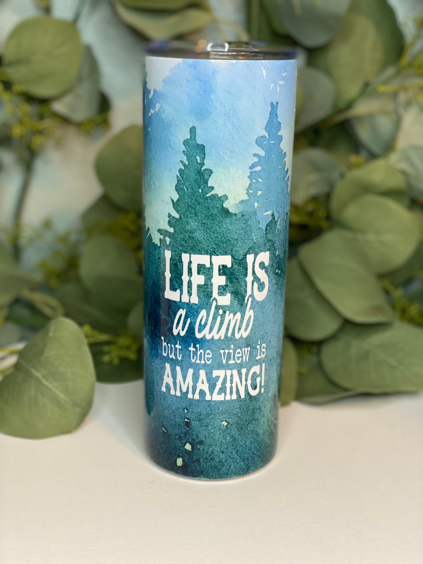 Life is a Climb Tumbler