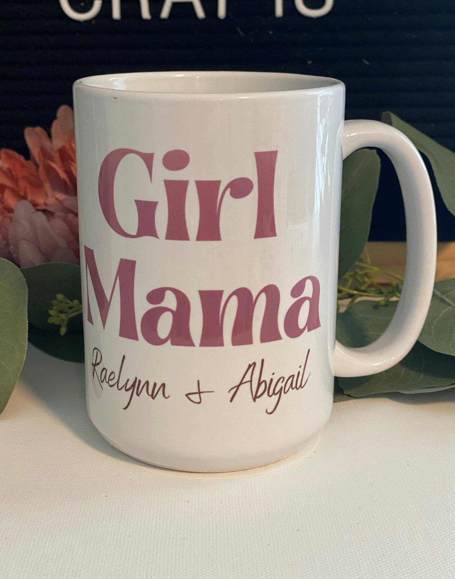 Custom Mama Highland Cow Mug