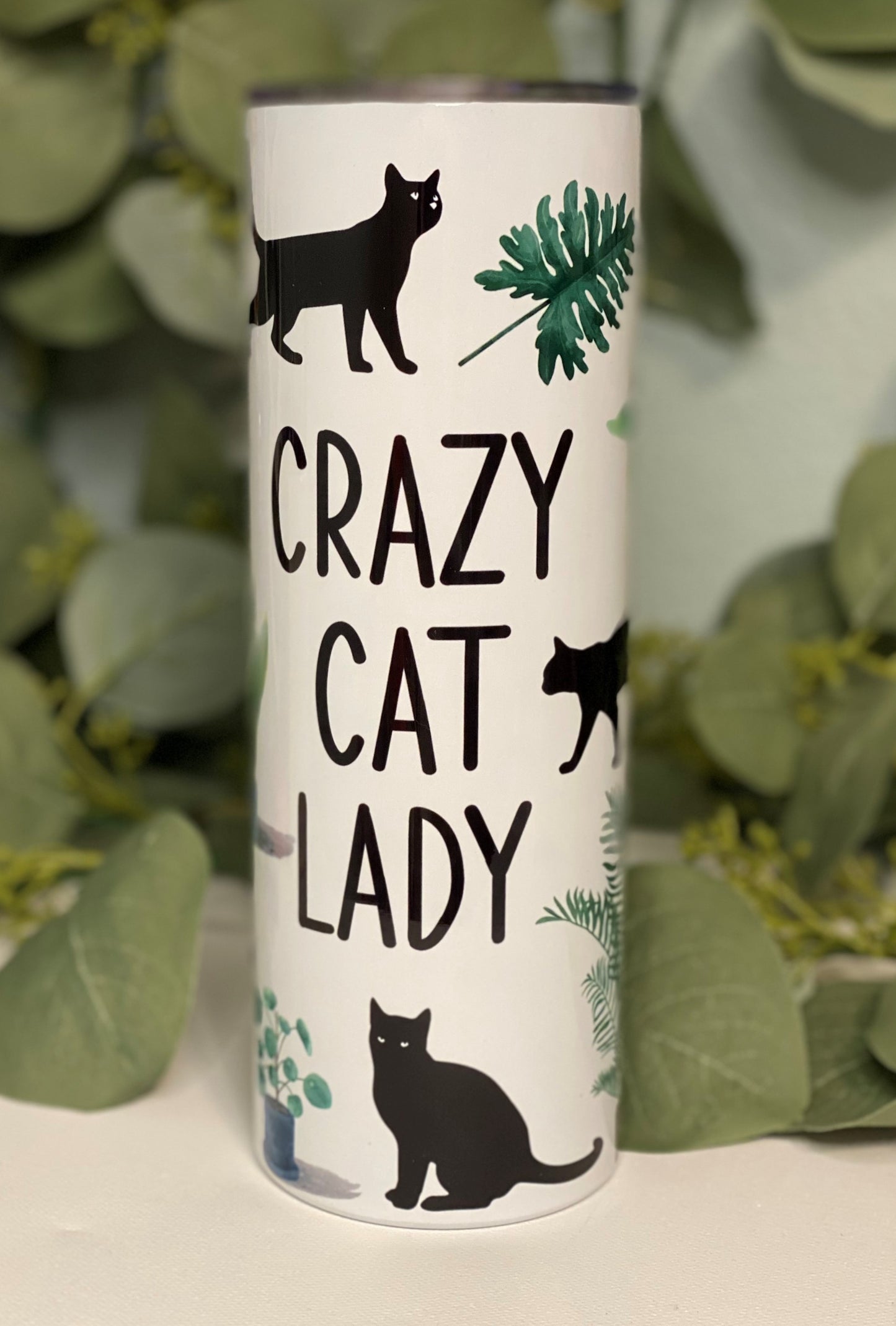 Crazy Cat Lady Tumbler