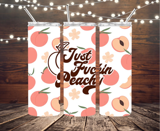 Just Peachy Tumbler